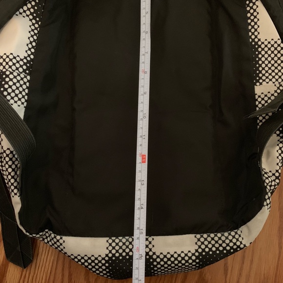 Black and White Jansport Backpack - Picture 3 of 4